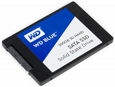 Накопитель SSD WD BLUE WDS500G2B0A 500Гб (Новый) – фото
