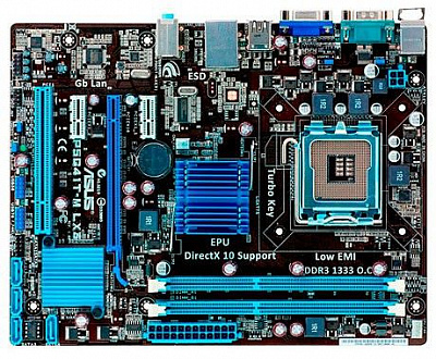 Материнская плата ASUS P5G41T-M LX3 – фото