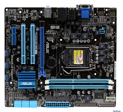 Материнская плата ASUS P7H55-M LX – фото