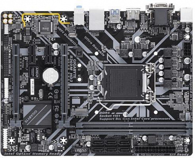 Материнская плата GIGABYTE B360 HD3 – фото