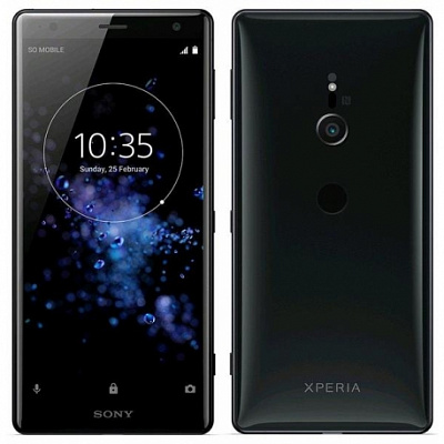 Смартфон SONY XPERIA XZ2 DS LIQUID BLACK (8266) (Новый) – фото