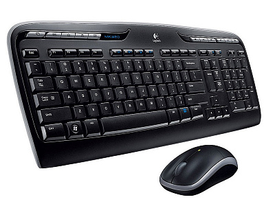 Беспроводная клавиатура и мышь LOGITECH MK320 – фото