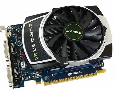 Видеокарта SPARKLE GEFORCE DRAGON CYCLONE GTX650 1Гб – фото