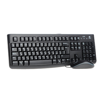 Клавиатура и мышь LOGITECH DESKTOP MK120 (Новая) – фото
