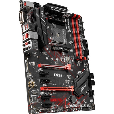 Материнская плата MSI B450 GAMING PLUS – фото