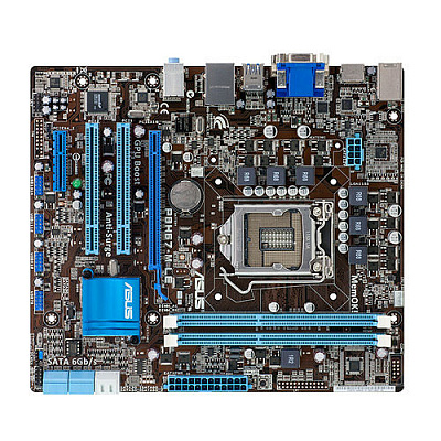 Материнская плата ASUS P8H67-M LE – фото