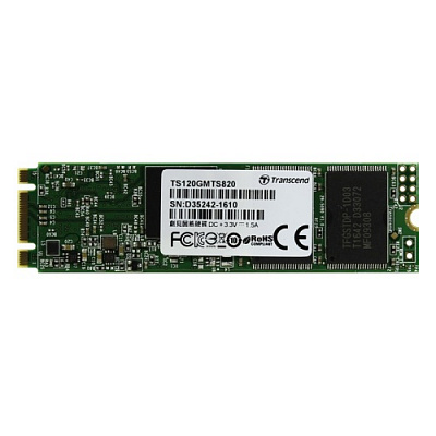 Накопитель SSD M.2 TRANSCEND MTS820 TS120GMTS820S 120Гб (Новый) – фото