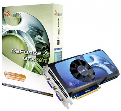 Видеокарта SPARKLE GEFORCE GTX 560 TI 1Гб – фото
