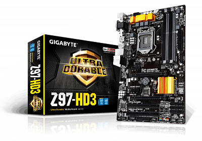 Материнская плата GIGABYTE GA-Z97-HD3 – фото