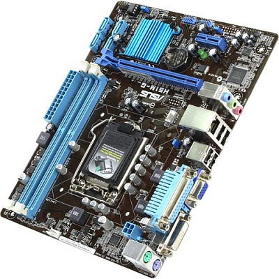 Материнская плата ASUS H61M-G – фото