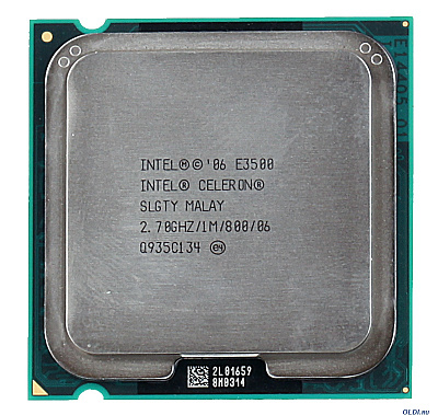 Процессор INTEL CELERON E3500 – фото