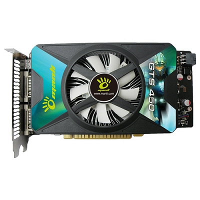 Видеокарта MANLI GEFORCE GTS450 1Гб – фото