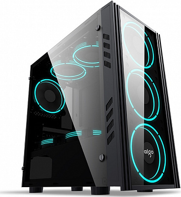 Корпус AIGO BLACK TECH MINI mATX (Новый) – фото