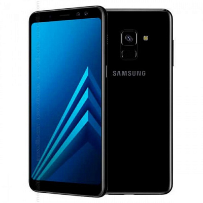 Смартфон SAMSUNG GALAXY A8 BLACK (Новый) – фото