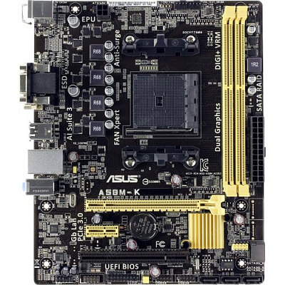 Материнская плата ASUS A58M-K – фото