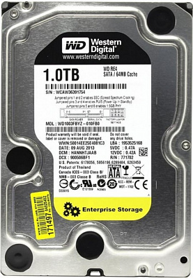 Жесткий диск WD WD1004FBYZ 1Тб (Новый) – фото