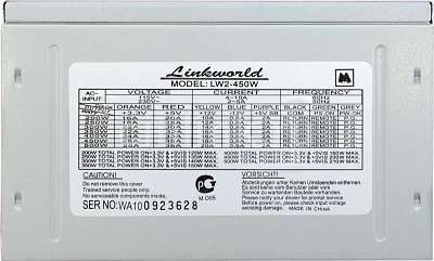 Блок питания LINKWORLD LW2-450W 450Вт – фото