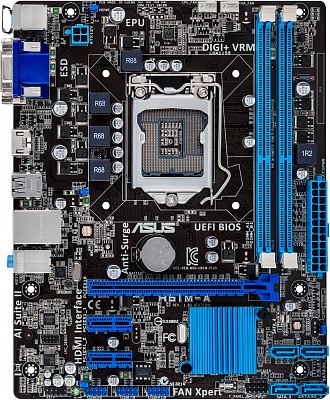 Материнская плата ASUS H61M-A/USB3 – фото