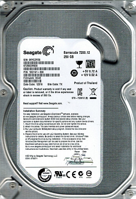 Жесткий диск SEAGATE ST250DM000 250Гб #2 – фото
