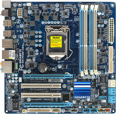Материнская плата GIGABYTE GA-P55M-UD2 – фото