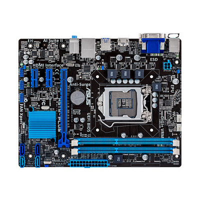Материнская плата ASUS H61M-PLUS – фото