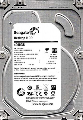 Жесткий диск SEAGATE ST4000DM000 4Тб #1 – фото
