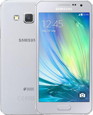 Смартфон SAMSUNG GALAXY A3 (2015) SILVER – фото
