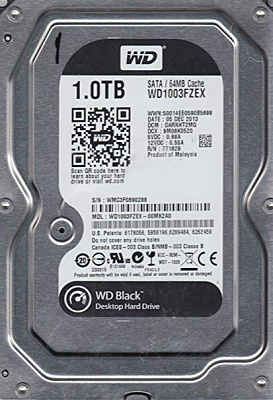 Жесткий диск WD WD1003FZEX 1Тб (Новый) – фото