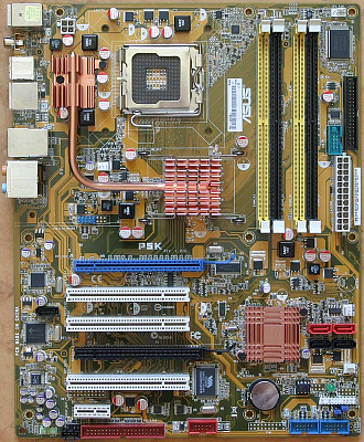Материнская плата ASUS P5K – фото