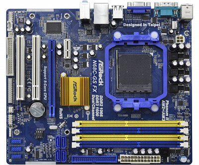 Материнская плата ASROCK N68C-GS FX – фото