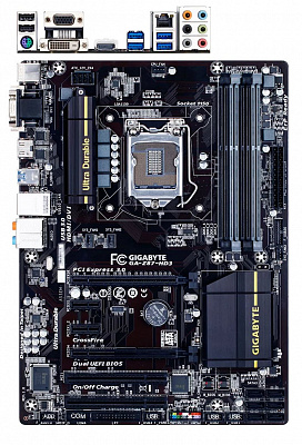 Материнская плата GIGABYTE GA-Z87M-HD3 – фото
