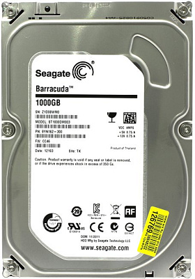Жесткий диск SEAGATE ST1000DM003 1Тб (Новый) – фото