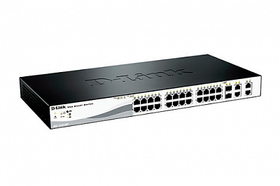 Коммутатор D-LINK DES-1210-28P (Новый) – фото